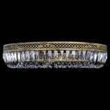 Люстра Венеция Кольцо №8 пластинка под бронзу Зеленая в Кирове