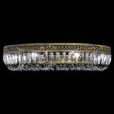 Люстра Венеция Кольцо №8 пластинка под бронзу Зеленая в Кирове