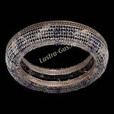 Люстра Венеция Кольцо №8 фиолетовая в Кирове