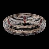 Люстра Венеция Кольцо №8 красное в Кирове