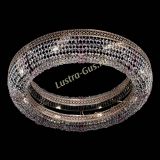 Люстра Венеция Кольцо №8 розовая в Кирове