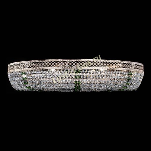 Люстра Венеция Кольцо №8 зеленое в Кирове Гусь Хрустальный