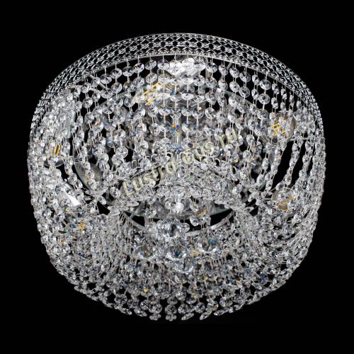 Люстра Венеция Кольцо конус 400 мм в Кирове Гусь Хрустальный