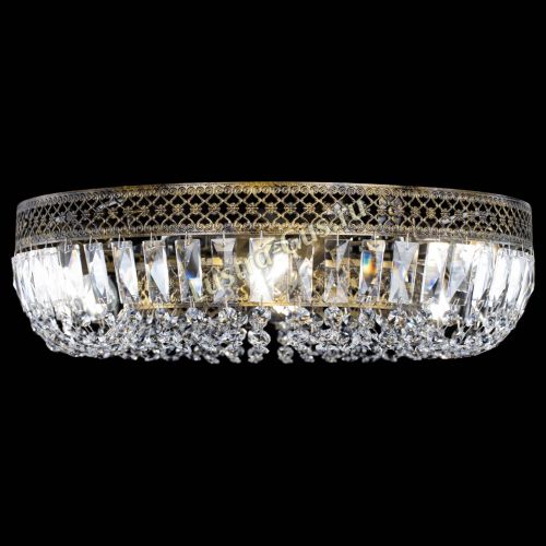 Люстра Венеция Кольцо пластинка под бронзу в Кирове Гусь Хрустальный