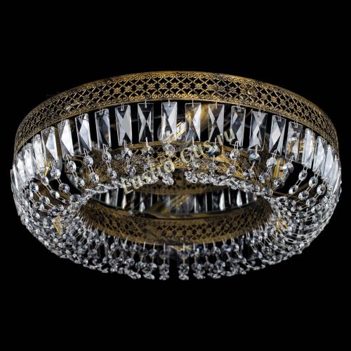 Люстра Венеция Кольцо пластинка под бронзу в Кирове Гусь Хрустальный