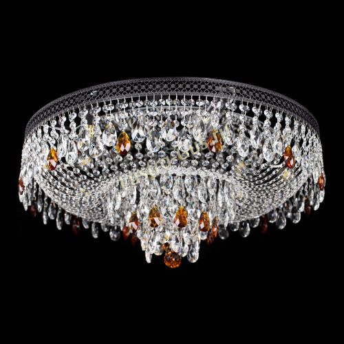 Люстра Венеция Кольцо Черная №8 чайная в Кирове Гусь Хрустальный