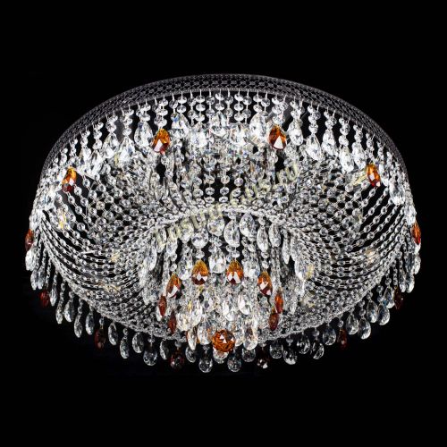 Люстра Венеция Кольцо Черная №8 чайная в Кирове Гусь Хрустальный