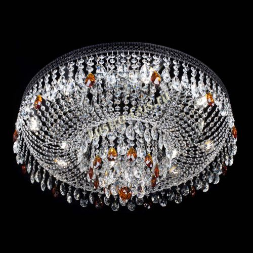 Люстра Венеция Кольцо Черная №8 чайная в Кирове Гусь Хрустальный