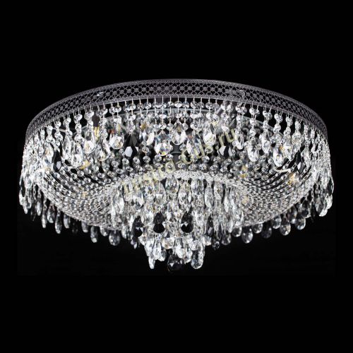 Люстра Венеция Кольцо Черная №8 черная в Кирове Гусь Хрустальный