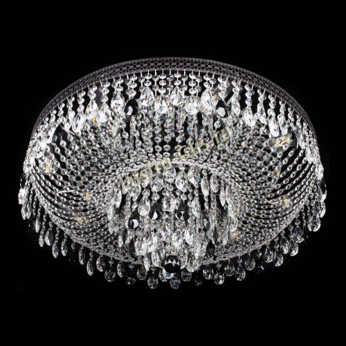 Люстра Венеция Кольцо Черная №8 черная в Кирове Гусь Хрустальный