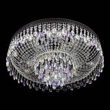 Люстра Венеция Кольцо Черная №8 фиолетовая в Кирове