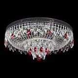 Люстра Венеция Кольцо Черная №8 красная в Кирове