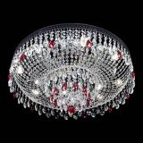 Люстра Венеция Кольцо Черная №8 красная в Кирове