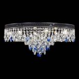 Люстра Венеция Кольцо Черная №8 синяя в Кирове