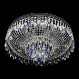 Люстра Венеция Кольцо Черная №8 синяя в Кирове