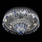 Люстра Венеция Кольцо Черная №8 синяя в Кирове