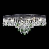 Люстра Венеция Кольцо Черная №8 зеленая в Кирове