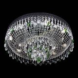 Люстра Венеция Кольцо Черная №8 зеленая в Кирове