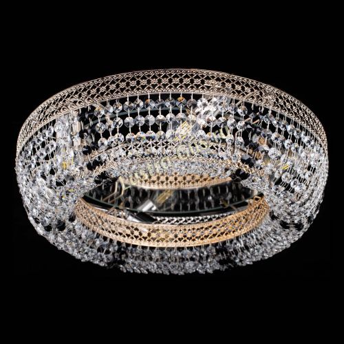 Люстра Венеция Кольцо черная в Кирове Гусь Хрустальный