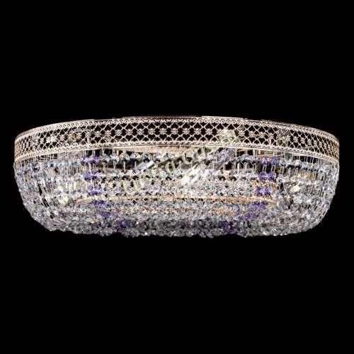 Люстра Венеция Кольцо фиолетовая в Кирове Гусь Хрустальный