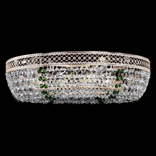 Люстра Венеция Кольцо зеленая в Кирове Гусь Хрустальный