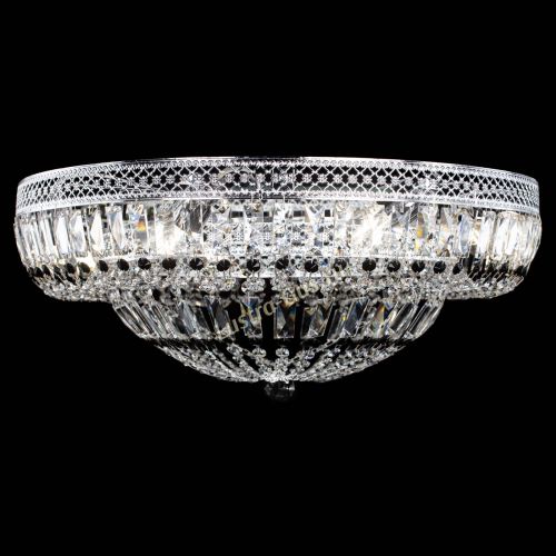 Люстра Венеция Купол пластинка 600 Черная в Кирове Гусь Хрустальный