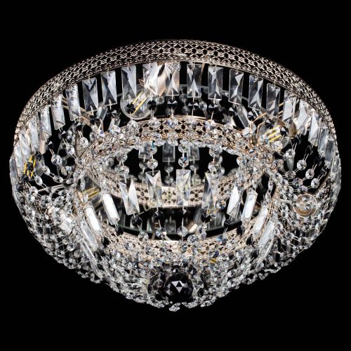 Люстра Венеция Купол пластинка Черная в Кирове Гусь Хрустальный