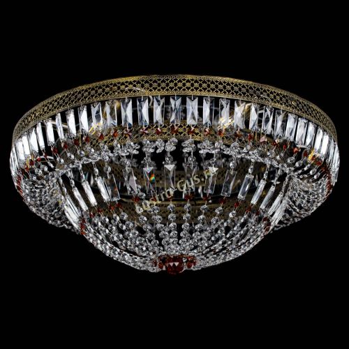 Люстра Венеция Купол пластинка под бронзу Чайная в Кирове Гусь Хрустальный