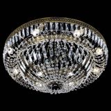 Люстра Венеция Купол пластинка под бронзу Черная в Кирове