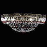 Люстра Венеция Купол пластинка под бронзу Красная в Кирове