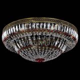 Люстра Венеция Купол пластинка под бронзу Красная в Кирове
