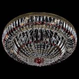 Люстра Венеция Купол пластинка под бронзу Красная в Кирове