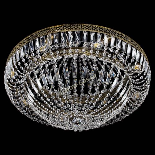 Люстра Венеция Купол пластинка под бронзу в Кирове Гусь Хрустальный