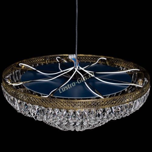 Люстра Венеция Купол пластинка под бронзу в Кирове Гусь Хрустальный