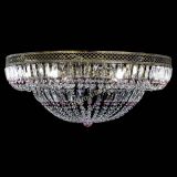 Люстра Венеция Купол пластинка под бронзу Розовая в Кирове