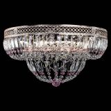 Люстра Венеция Купол пластинка Розовая в Кирове