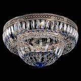 Люстра Венеция Купол пластинка Синяя в Кирове