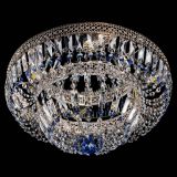 Люстра Венеция Купол пластинка Синяя в Кирове