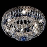 Люстра Венеция Купол пластинка Синяя в Кирове