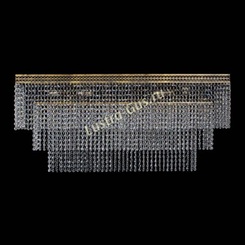 Люстра Прямоугольник Венеция №8 под бронзу в Кирове Гусь Хрустальный