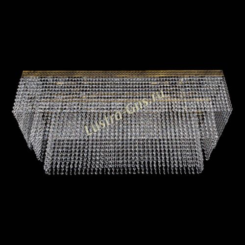 Люстра Прямоугольник Венеция №8 под бронзу в Кирове Гусь Хрустальный