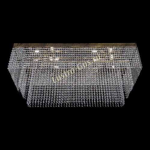 Люстра Прямоугольник Венеция №8 под бронзу в Кирове Гусь Хрустальный