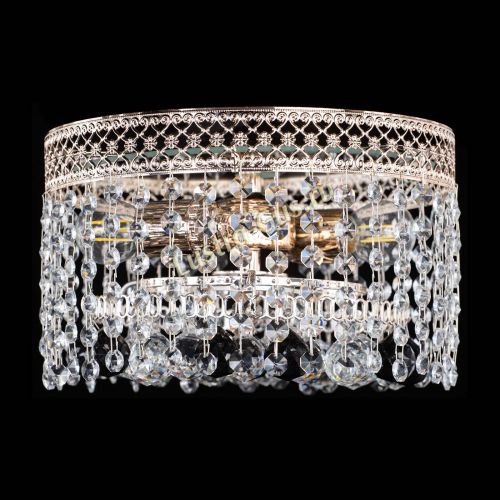 Люстра Венеция шар №2 черная в Кирове Гусь Хрустальный