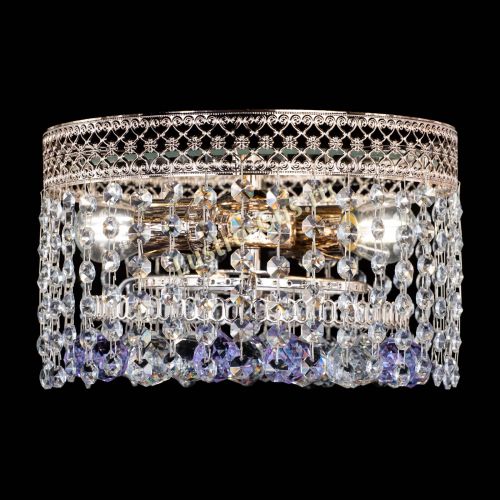 Люстра Венеция шар №2 фиолетовая в Кирове Гусь Хрустальный