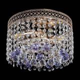 Люстра Венеция шар №2 фиолетовая в Кирове