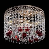 Люстра Венеция шар №2 красная в Кирове