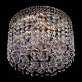 Люстра Венеция шар №2 розовая в Кирове