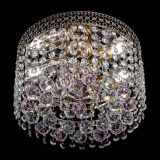 Люстра Венеция шар №2 розовая в Кирове