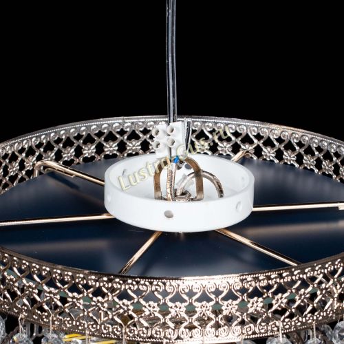 Люстра Венеция шар №2 розовая в Кирове Гусь Хрустальный