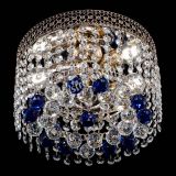 Люстра Венеция шар №2 синяя в Кирове